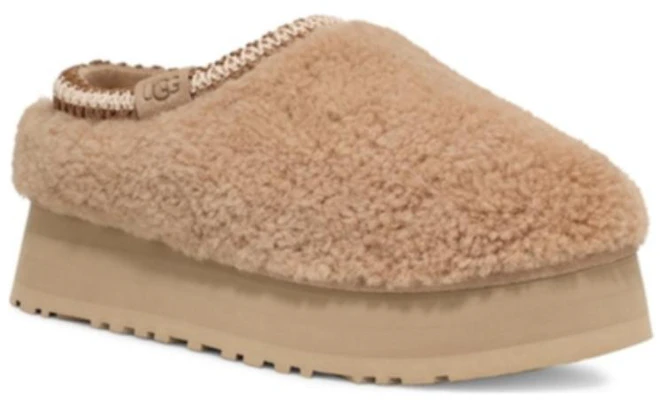 (W) UGG タズスリッパ ''マキシカーリー - サンド'' 1167770-SAN Order (W) UGG タズスリッパ ''マキシカーリー - サンド'' 1167770-SAN