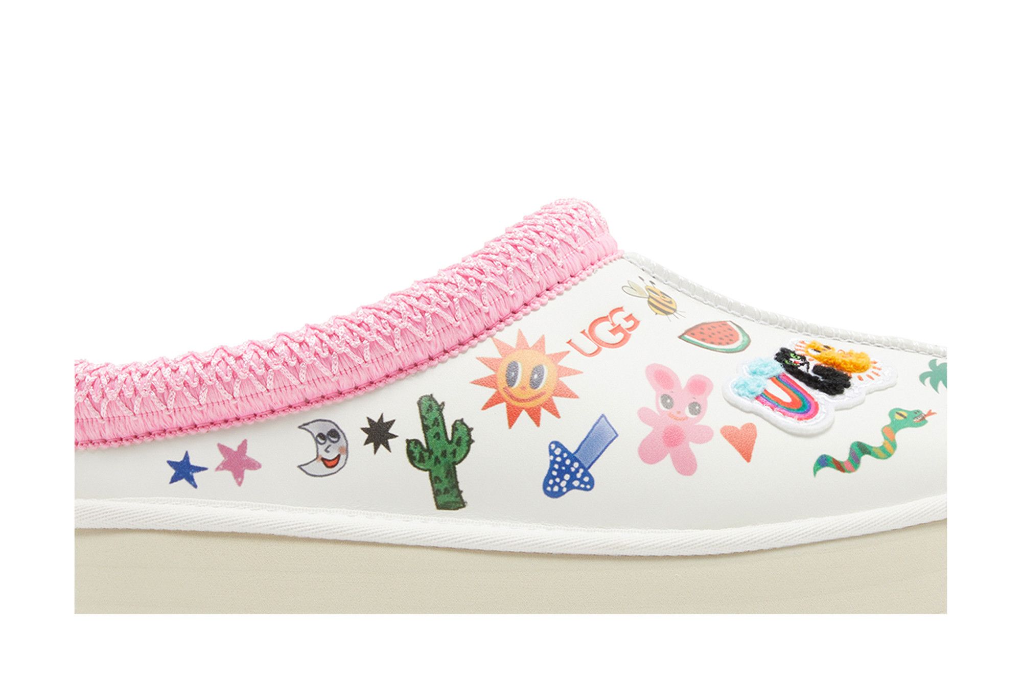 Lookbook (W) UGG タズ スリッパ「ポップスケッチ」 1155751-WHT