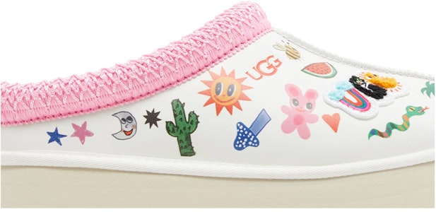 (W) UGG Tazz 拖鞋 'Pop Sketch' 1155751-WHT Order (W) UGG Tazz 拖鞋 'Pop Sketch' 1155751-WHT