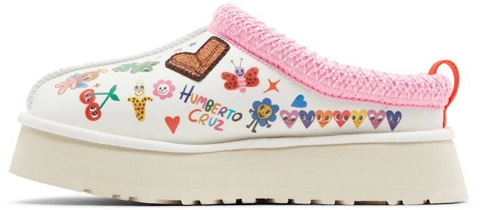 (W) UGG Tazz 拖鞋 'Pop Sketch' 1155751-WHT Lookbook (W) UGG Tazz 拖鞋 'Pop Sketch' 1155751-WHT