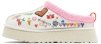 Lookbook (W) UGG Tazz Slipper 'Pop Sketch' Lelaki Perempuan Kasual. 1155751-WHT