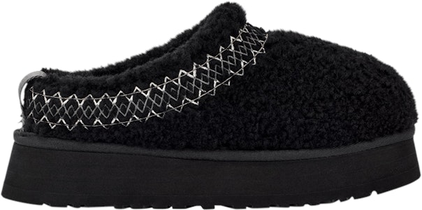 (W) UGG 타즈 헤리티지 브레이드 블랙 슬리퍼 1143976-BLK Buy (W) UGG 타즈 헤리티지 브레이드 블랙 슬리퍼 1143976-BLK