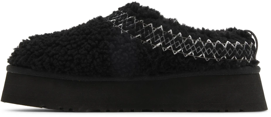 (W) UGG Tazz Slipper Heritage Geflochten Schwarz 1143976-BLK Lookbook (W) UGG Tazz Slipper Heritage Geflochten Schwarz 1143976-BLK
