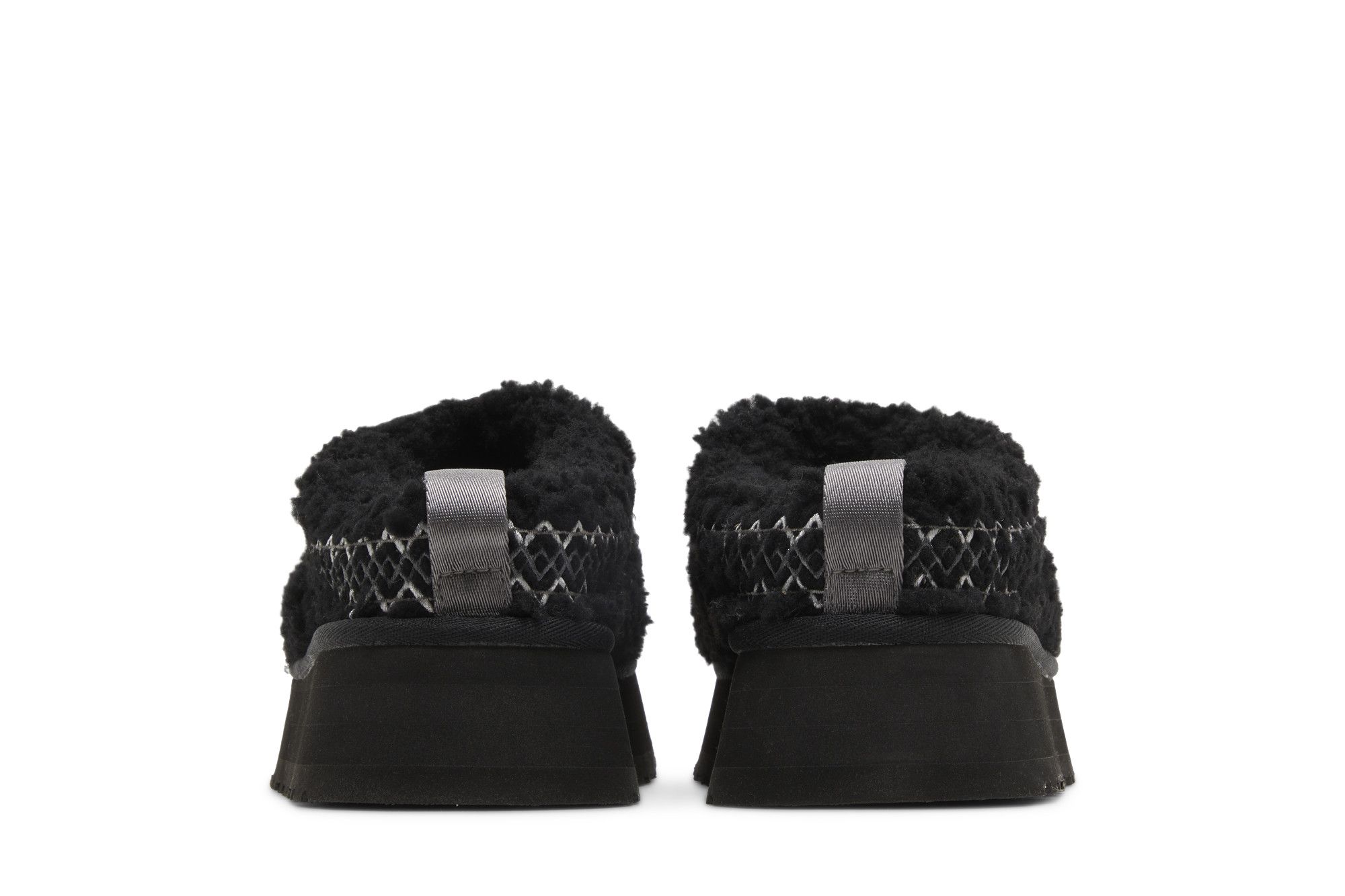 Details for (W) UGG Tazz Slipper Heritage Geflochten Schwarz 1143976-BLK