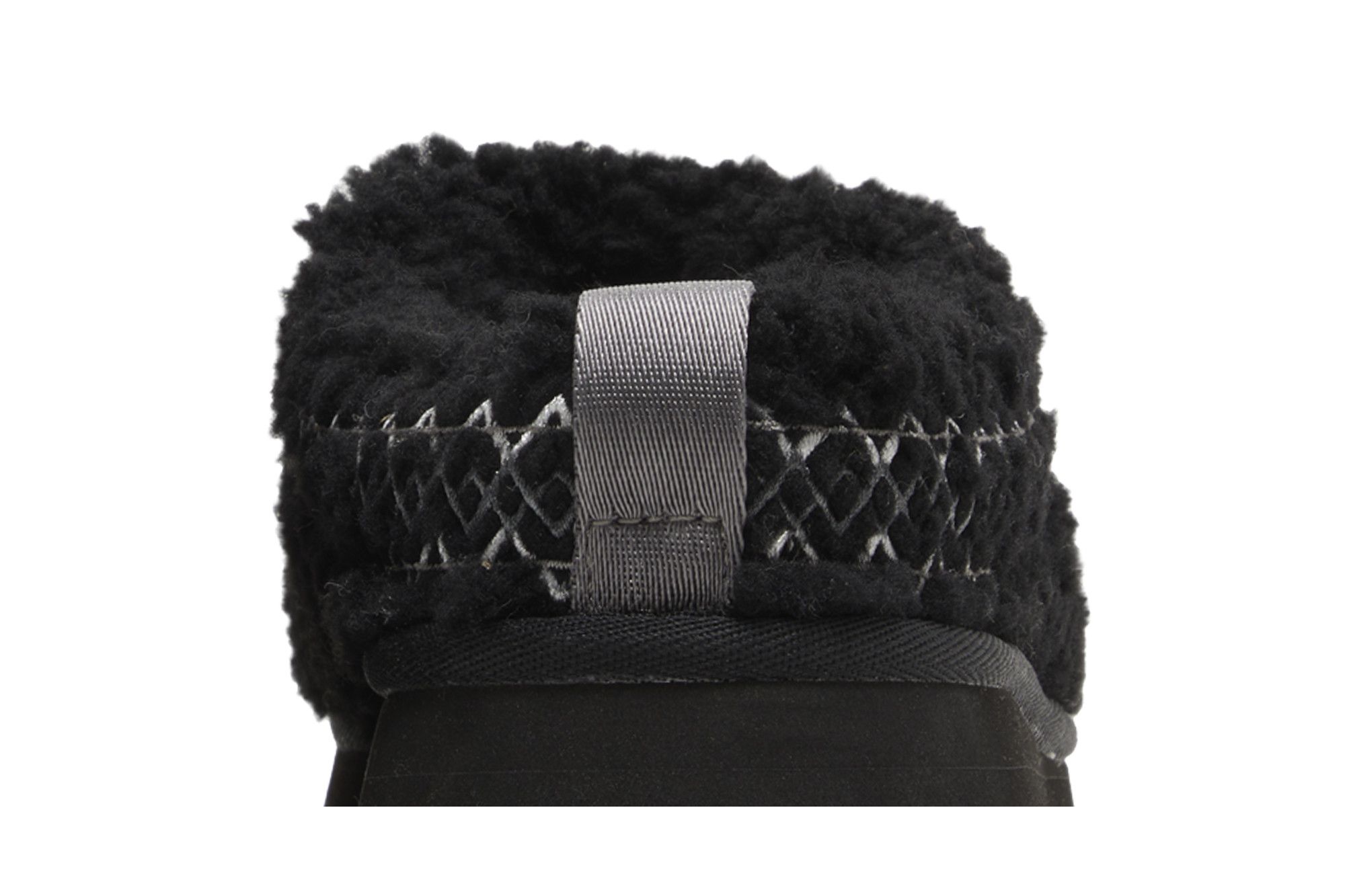 Sizing (W) UGG Tazz Slipper Heritage Geflochten Schwarz 1143976-BLK