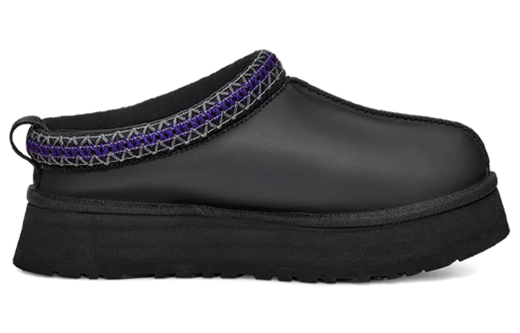 Order (W) UGG Tazz 超哑光黑紫色拖鞋 1121551-UMBL
