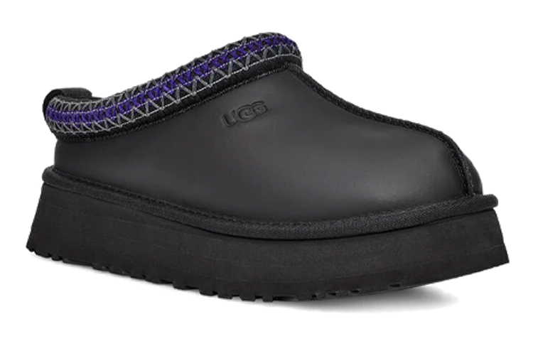 Lookbook (W) UGG Tazz 超哑光黑紫色拖鞋 1121551-UMBL