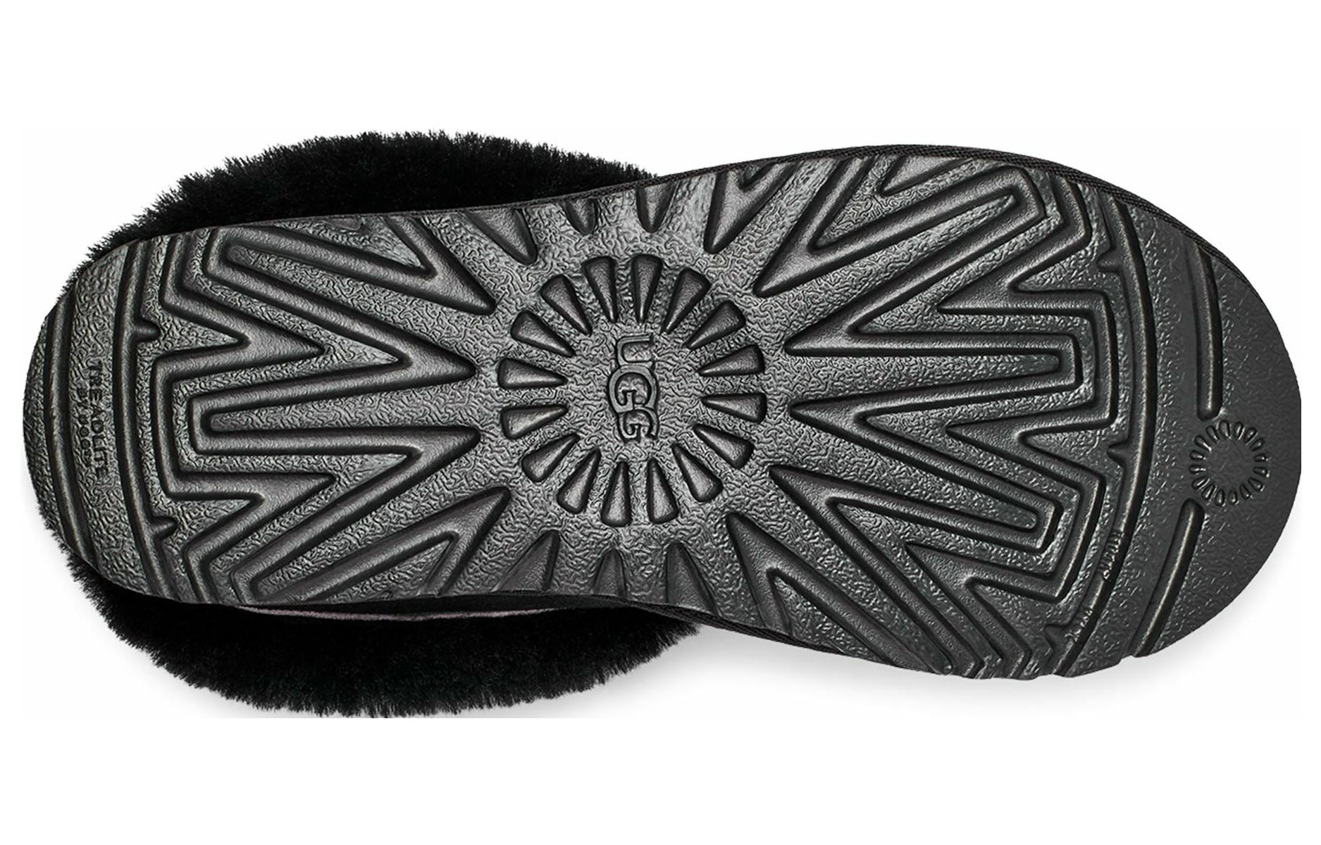 Shop (W) UGG Tazzette 黑色拖鞋 1134810-BLK