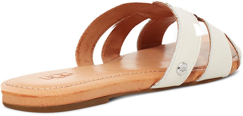 UGG Teague 平底時尚涼拖 女款 米白 Purchase UGG Teague 平底時尚涼拖 女款 米白