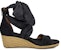 (W) UGG Trina Wedge 'Sandal Sukan Selesa Fesyen Hitam Bertumit Runcing' 1099693-BLK