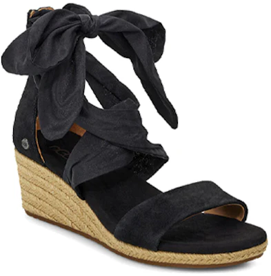 (W) UGG Trina Wedge 'Sandalia Negra de Moda Cómoda con Punta y Estilo Deportivo' 1099693-BLK Lookbook (W) UGG Trina Wedge 'Sandalia Negra de Moda Cómoda con Punta y Estilo Deportivo' 1099693-BLK