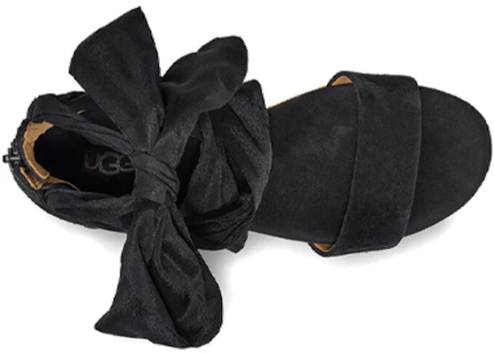 (W) UGG Trina Wedge 'Sandalia Negra de Moda Cómoda con Punta y Estilo Deportivo' 1099693-BLK Shop (W) UGG Trina Wedge 'Sandalia Negra de Moda Cómoda con Punta y Estilo Deportivo' 1099693-BLK