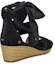 Purchase (W) UGG Trina Wedge 'Sandalia Negra de Moda Cómoda con Punta y Estilo Deportivo' 1099693-BLK