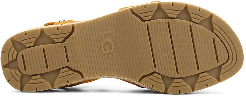 (Women) UGG Trisha 'Ma Di Sports Sandal' Yellow 1117962-CPSD Details for (Women) UGG Trisha 'Ma Di Sports Sandal' Yellow 1117962-CPSD