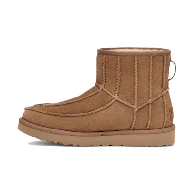 (W) UGG Tschabalala Self Classic Repeated Mini Boot Chestnut