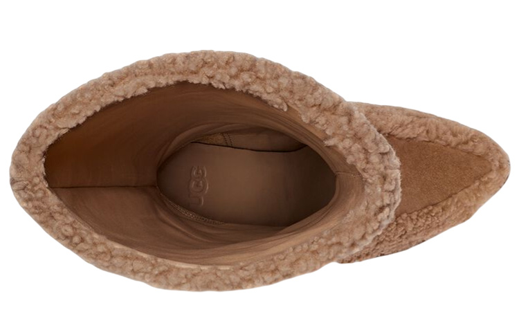 (W) UGG Tschabalala Self High Boot 'Elegant Brown Leather' 圖 5