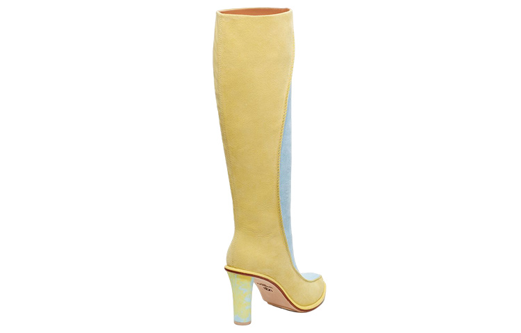 (W) UGG Tschabalala Self Tall Boot 'Yellow Blue Contrast' 圖 3