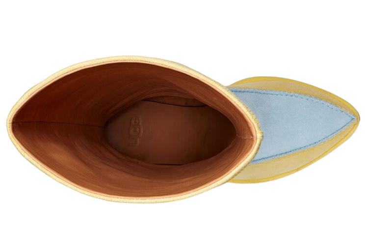 (W) UGG Tschabalala Self Tall Boot 'Yellow Blue Contrast' 圖 4