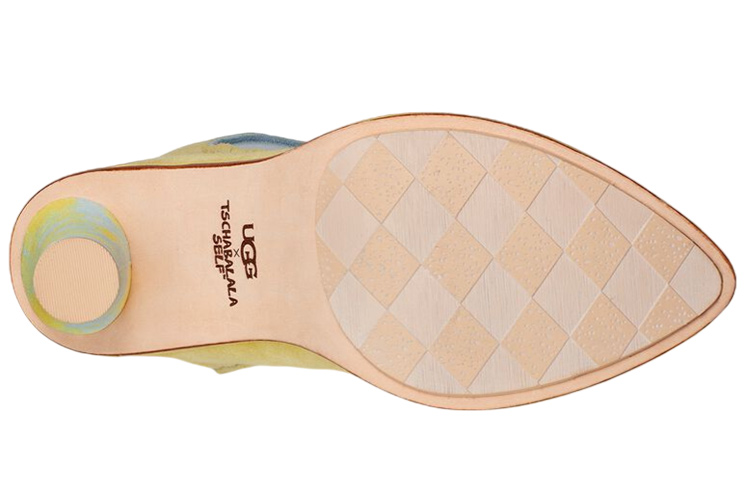 (W) UGG Tschabalala Self Tall Boot 'Yellow Blue Contrast' 圖 5