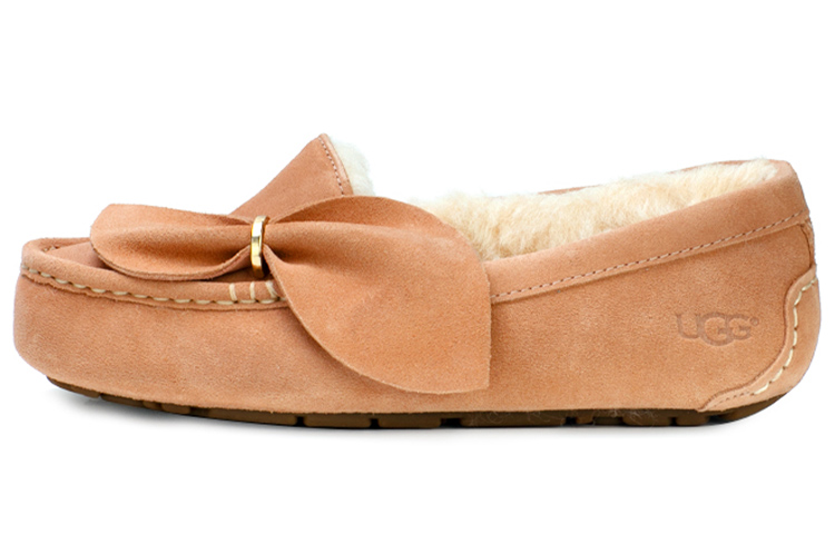(Women) UGG UGL Classic Slipper 'Chestnut Bow' 1099927-CHE