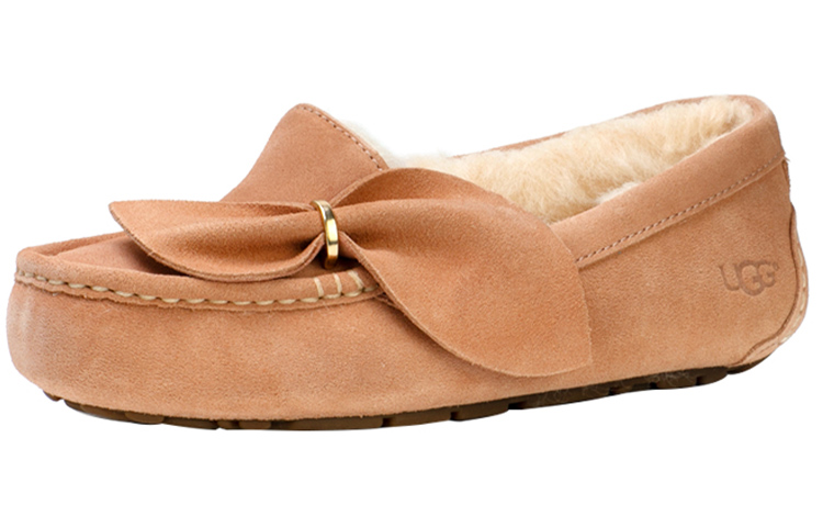 Order (W) UGG Classic豆豆鞋 '栗色蝴蝶结' 1099927-CHE