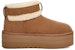 (W) UGG Ultra Mini Belted Roller Boot Chestnut Coklat 1144041-CHE