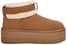 Order (W) UGG Ultra Mini Belted Roller Boot Chestnut Coklat 1144041-CHE