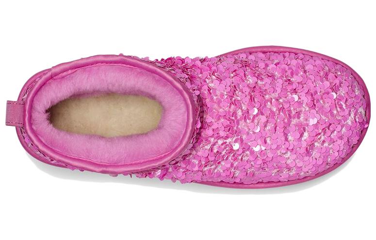 (W) UGG Ultra Mini Chunky Sequin Boot 'Pink' 圖 5