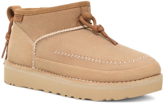 (Women) UGG Ultra Mini Crafted Regenerate Boots Sand 1152953-SAN Lookbook (Women) UGG Ultra Mini Crafted Regenerate Boots Sand 1152953-SAN