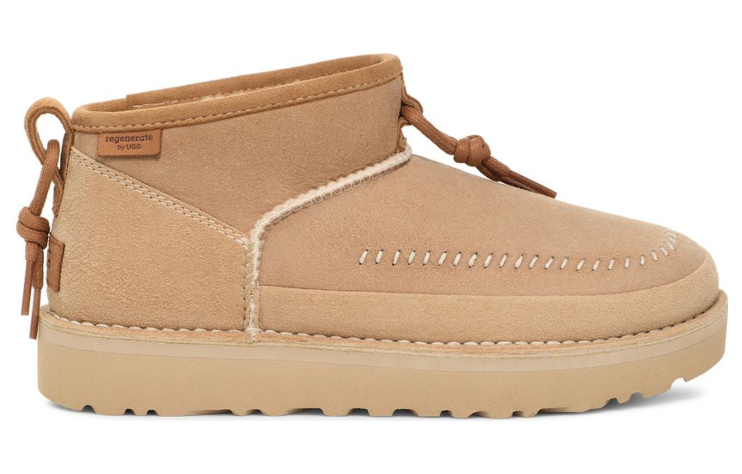 Lookbook (W) UGG Ultra Mini Crafted Regenerate Boots Sand Pria Wanita 1152953-SAN