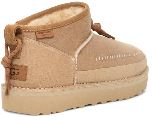 (W) UGG Ultra Mini Crafted Regenerate Boots Sand Pria Wanita 1152953-SAN Purchase (W) UGG Ultra Mini Crafted Regenerate Boots Sand Pria Wanita 1152953-SAN
