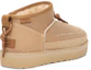 Purchase (W) UGG Ultra Mini Crafted Regenerate Boots Sand Pria Wanita 1152953-SAN