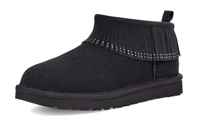 (W) UGG Ultra Mini Fringe Bling 'Black' 圖 3