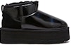 Order (W) UGG Ultra Mini Platform Hi Shine Boot Hitam 1144048-BLK