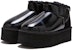 (W) UGG Ultra Mini Platform Hi Shine Boot Hitam 1144048-BLK