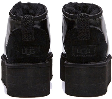 (W) UGG 울트라 미니 플랫폼 샤인 블랙 부츠 1144048-BLK Purchase (W) UGG 울트라 미니 플랫폼 샤인 블랙 부츠 1144048-BLK