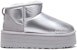 (W) UGG Ultra Mini Platform Hi Shine Boot Perak 1144048-SLVR