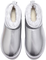 (W) UGG超迷你平台亮面靴银色 1144048-SLVR Shop (W) UGG超迷你平台亮面靴银色 1144048-SLVR