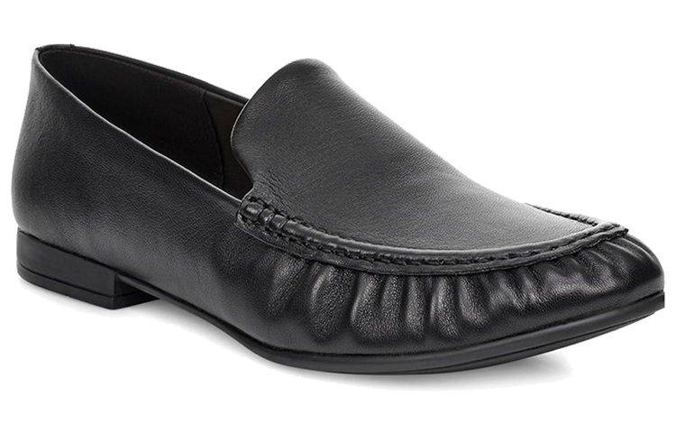 (W) UGG Vivian Leather Loafer 'Black' 圖 3