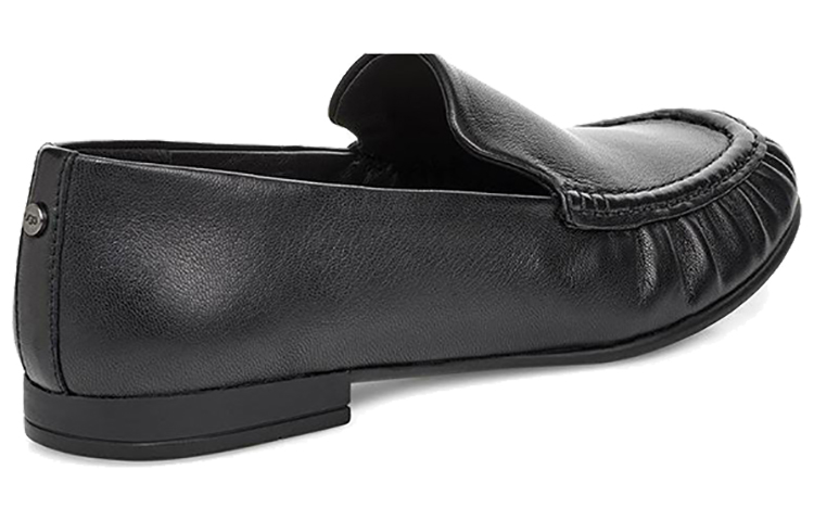 (W) UGG Vivian Leather Loafer 'Black' 圖 4