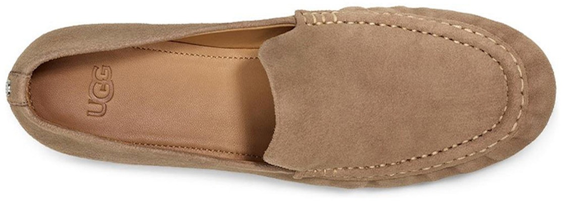(W) UGG Vivian Metallic Loafer 'Amphora' Wanita Emas 1104713-AMP Purchase (W) UGG Vivian Metallic Loafer 'Amphora' Wanita Emas 1104713-AMP