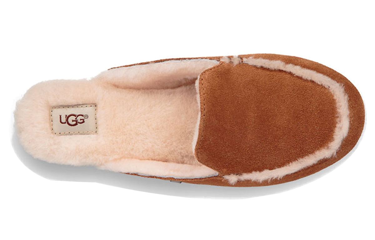 (W) UGG W Lane 'Chestnut Fluffy Fashion Slide' 圖 4