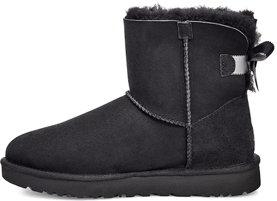 UGG W Mini Bailey Bow II Shimmer 雪地靴 女款 黑色 Buy UGG W Mini Bailey Bow II Shimmer 雪地靴 女款 黑色