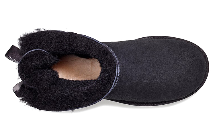 (W) UGG W Mini Bailey Bow II Shimmer Black 圖 4