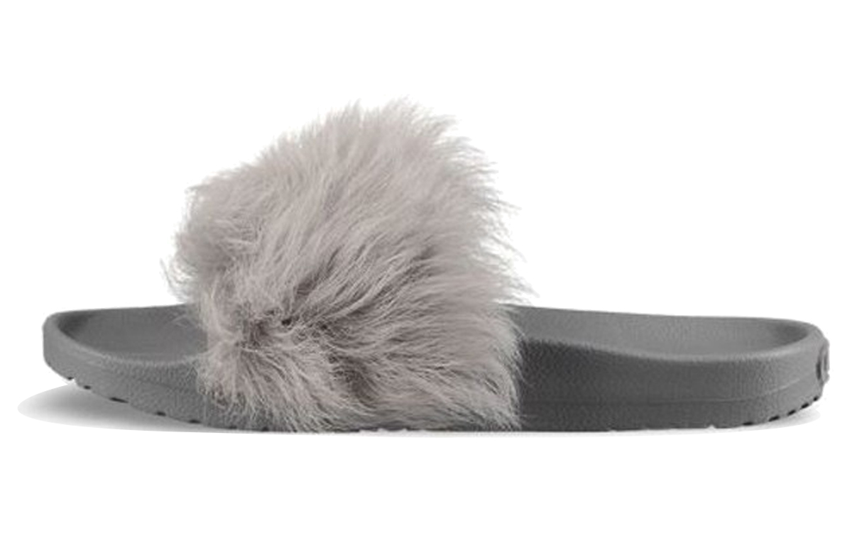 (Women) UGG W Royale Gray Slippers 1018875-SEL