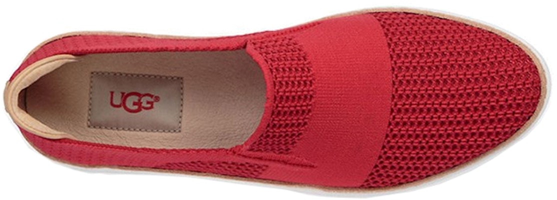 (W) UGG女性用サミーシリーズ軽量通気カジュアルスケートボードシューズ 赤 1016756-TNGO Shop (W) UGG女性用サミーシリーズ軽量通気カジュアルスケートボードシューズ 赤 1016756-TNGO