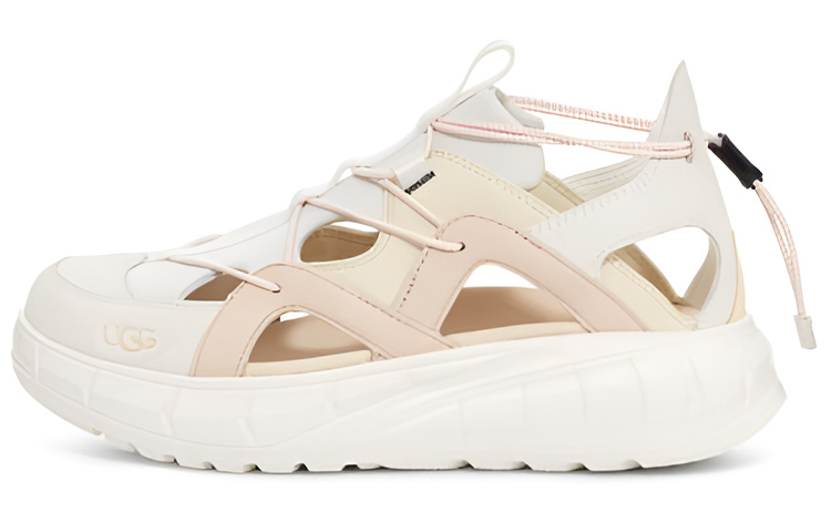 (Women) UGG Westside Sandal 'Leather White' 1125098-WHM