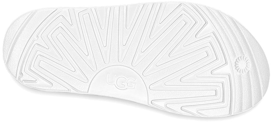 (W) UGG Wilcox Slide Minimalis Selesa Tebal Tapak Putih 1113457-WHT Details for (W) UGG Wilcox Slide Minimalis Selesa Tebal Tapak Putih 1113457-WHT