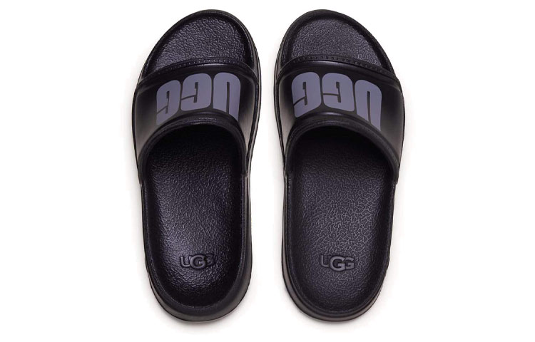Lookbook UGG Wilcox滑入式拖鞋 女款 黑色