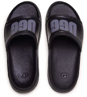 Lookbook (Women) UGG Wilcox Slide Black Slippers 'White Black' 1113457-BLK